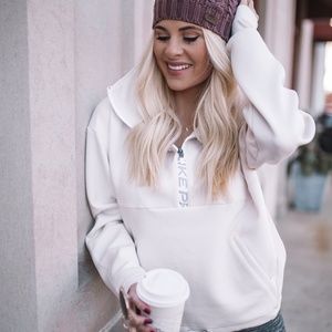 Fleece Crop Sweatshirt